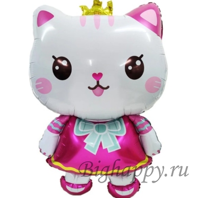 Шар из фольги Котёнок “Kitty” на День рождения