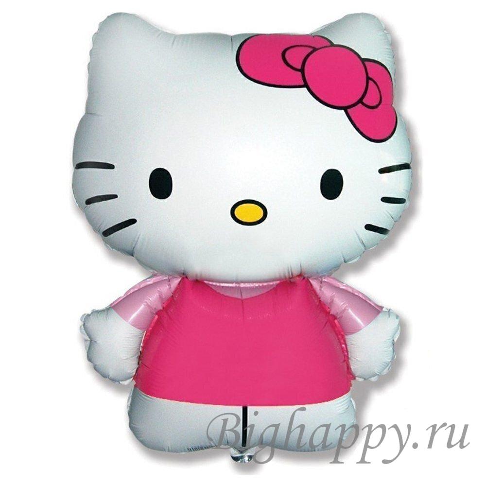 Шар из фольги Котёнок “Hello Kitty” купить в Москве с доставкой: цена,  фото, описание | Артикул:A-004958