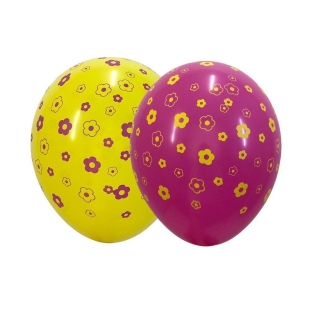 Гелиевые шары «В цветочек» фото