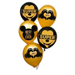 Воздушные шары с надписями, Микки Маус фото