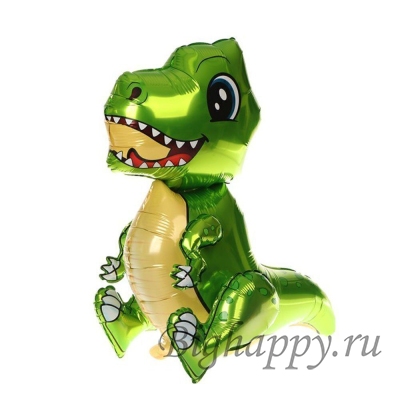 Ходячий шар «Динозавр» зеленый