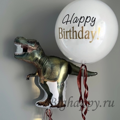 Воздушные шары «Дино-сюрприз» фото