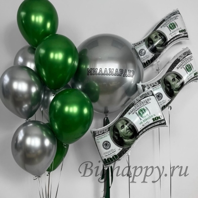 Набор шаров с гелием «Миллиардер PARTY» фото