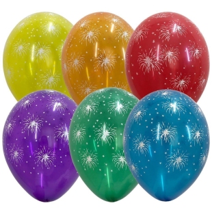 Воздушные шары «Салют» фото