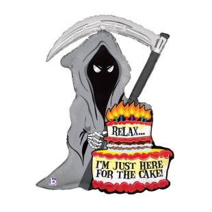 Фольгированная фигура &laquo;Смерть с косой&raquo; фото