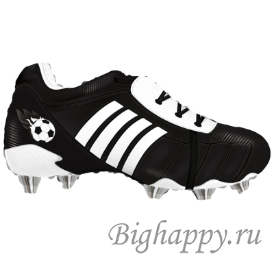 Объемный шар «Футбольная бутса» фото