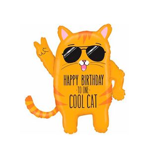 Фольгированный шар &quot;Классный кот&quot; фото