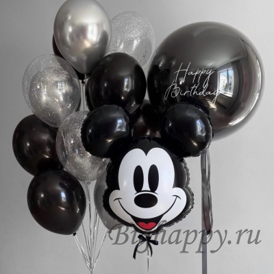 Композиция из шаров Стильный Микки Маус