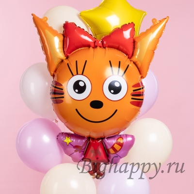 Фонтан из шаров с гелием «Карамелька»