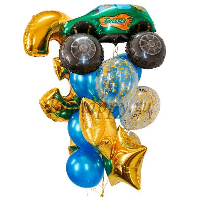 Фонтан из воздушных шаров Детский праздник