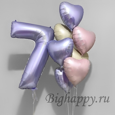Шары с гелием «Нежная мечта» фото
