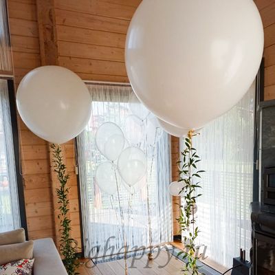 Оформление свадьбы воздушными шарами Невеста