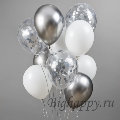 Фонтан (Букет) из шаров &quot;Блеск&quot; фото