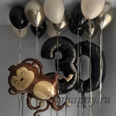 Шары под потолок &laquo;Тропическая вечеринка&raquo; фото