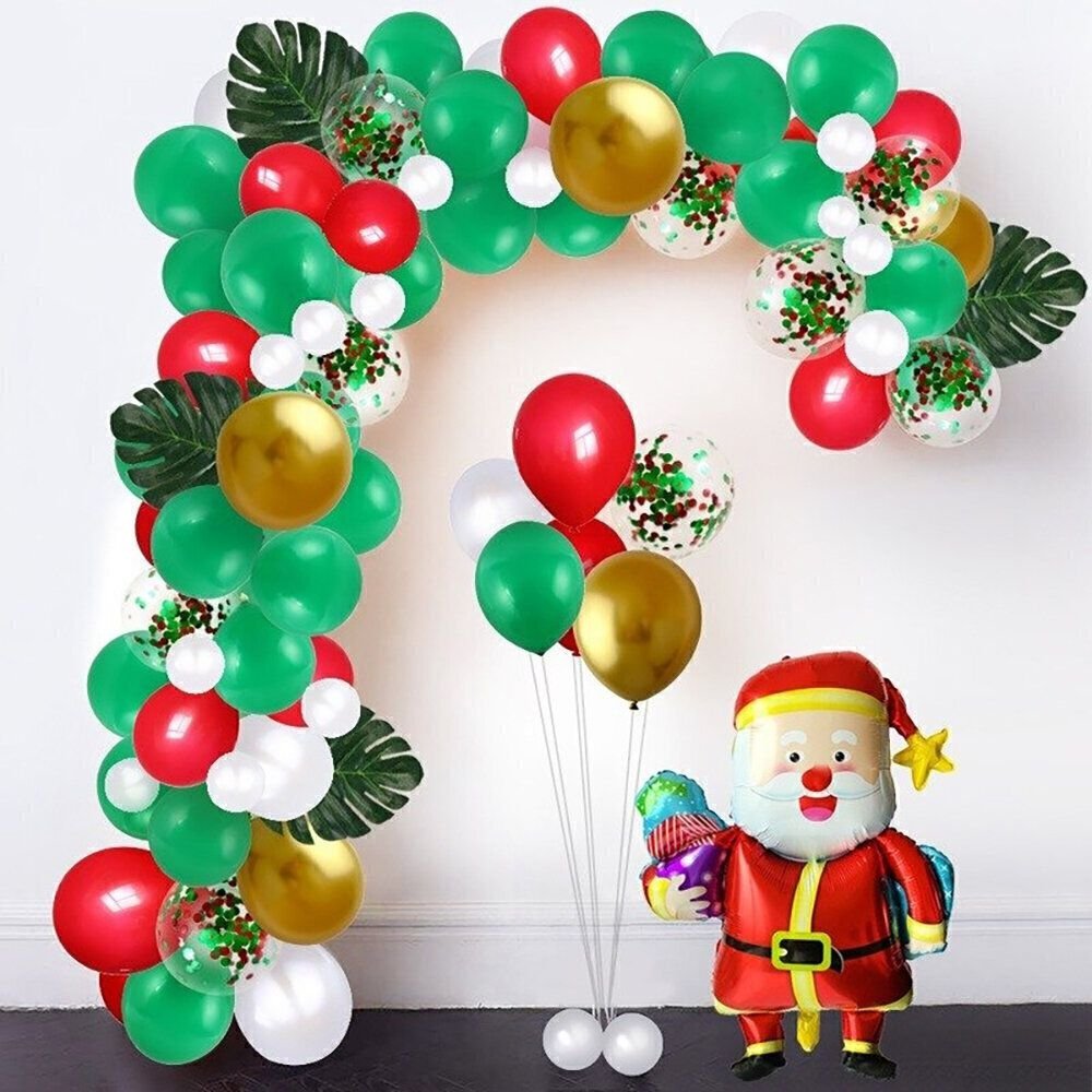 Композиция из воздушных шаров "С Новым годом"