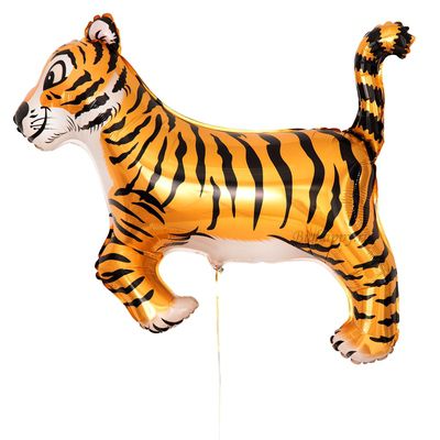 Фольгированный воздушный шар с гелием Тигр