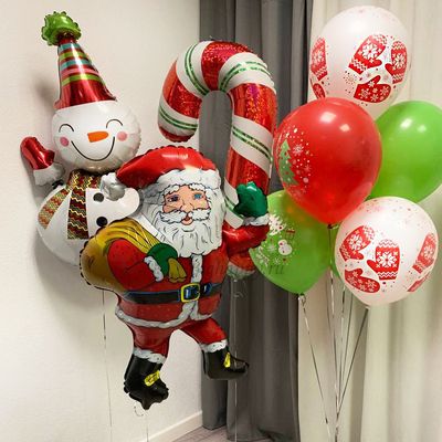 Набор из воздушных шаров Новогоднее украшение