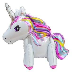 Фольгированная фигура "Магический единорог" фото