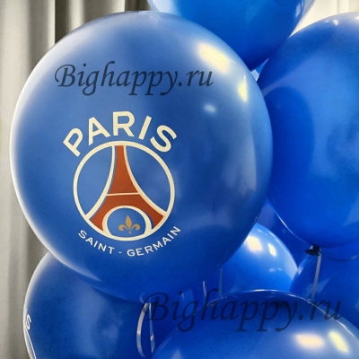 Гелиевый шар с логотипом футбольной команды Paris SaintGermain