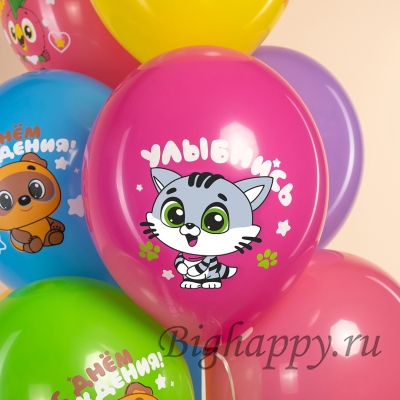 Тематические шарики в честь мультфильма Крошки