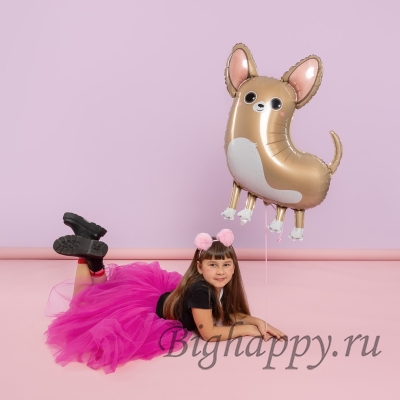 Фольгированный шарфигура Чихуахуа