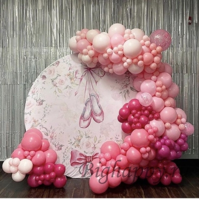 Фотозона из воздушных шаров Для девочки