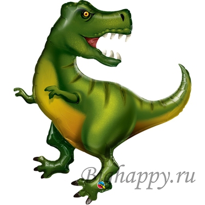 Фольгированный шар Большой Динозавр Тираннозавр фото