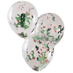 Латексные шары с конфетти фото