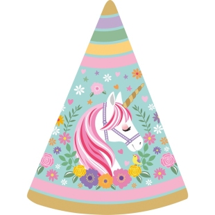 Колпак "Единорог Нежный" 6 шт фото