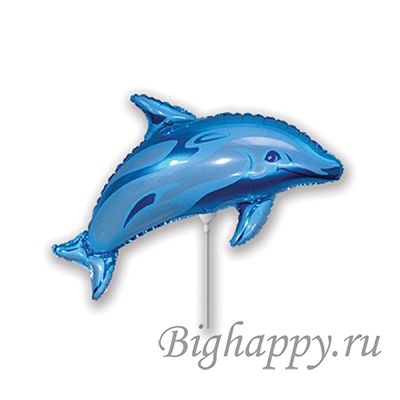 Мини-фигура «Дельфин голубой» фото