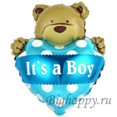 Мини - фигура «Мишка its a boy» фото