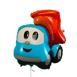 Фольгированный шар – фигура «Грузовичок Лёва» фото