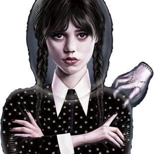 Фигурный шар &laquo;Мрачная стори, Уэнсдей&raquo; фото