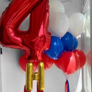 Воздушные шары с гелием в школу фото