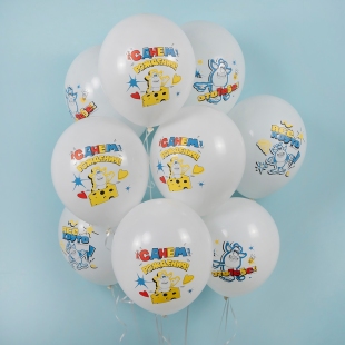 Воздушный шар &laquo;Буба&raquo;, белый фото