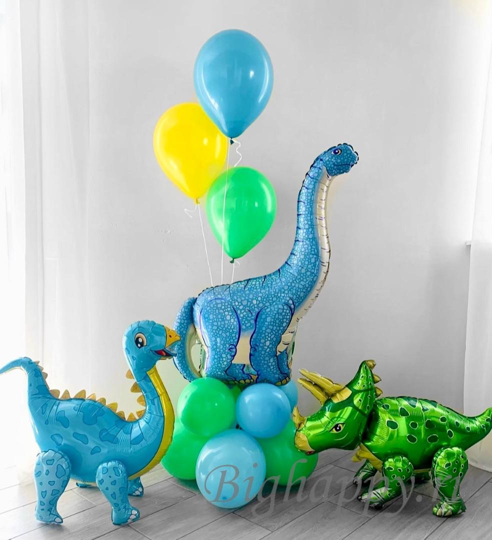 шары динозавры на день рождения