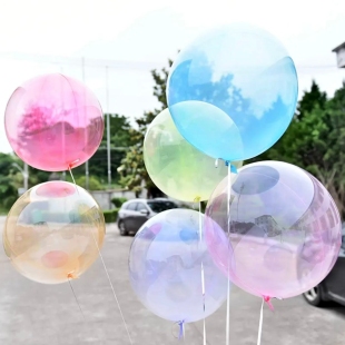 Шар Bubbles кристалл с оттенком, 45 см