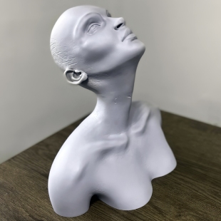 Скульптура "Бюст" на пол фото