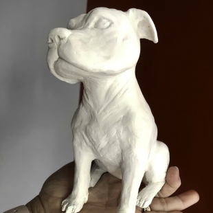 Готовая фигура "Собака" фото