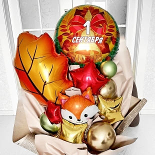 Букет из мини-шаров на 1 сентября для учителя фото