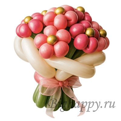 Букет из шаров на свадьбу фото