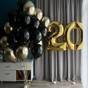 Воздушные шарики на Юбилей "Знаменательный день" фото