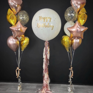 Набор воздушных шаров с гелием «Феерия Блеска» фото