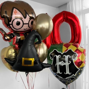 Набор воздушных шаров с гелием &laquo;Магический юбилей&raquo; фото