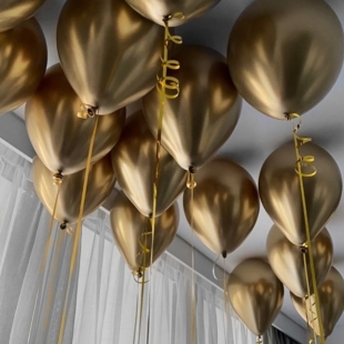 Набор воздушных шаров &laquo;Золотой потолок&raquo; фото