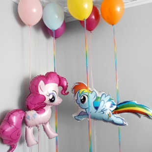 Воздушные шары &laquo;Друзья из Эквестрии&raquo; фото