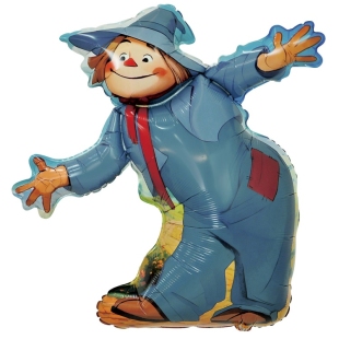 Фольгированный шар «Волшебник Изумрудного города: Страшила», 73 см фото