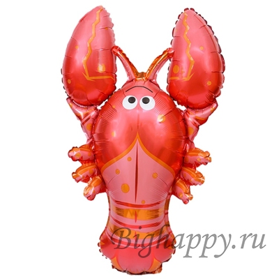 Фольгированный шар «Лобстер» фото