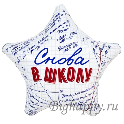 Шарзвезда на 1 сентября Снова в школу