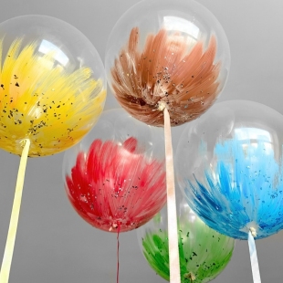 Воздушные шары &laquo;Фейерверк красок&raquo; фото